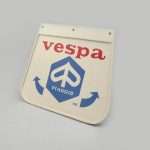 Vespa Piaggio Blue & White Mudflap