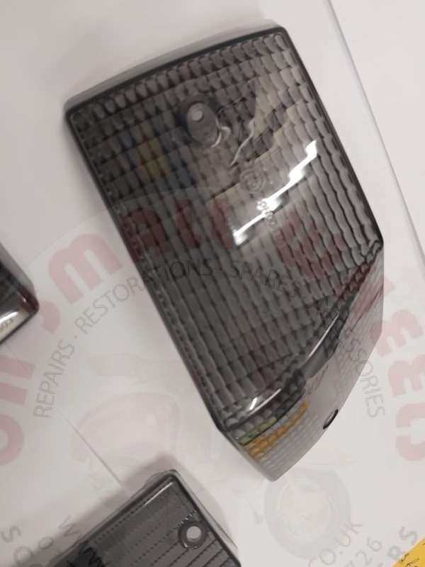 Vespa PX 125 150 200 T5 LML Italian Tinted Smoked Indicator Lens Set - Image 5