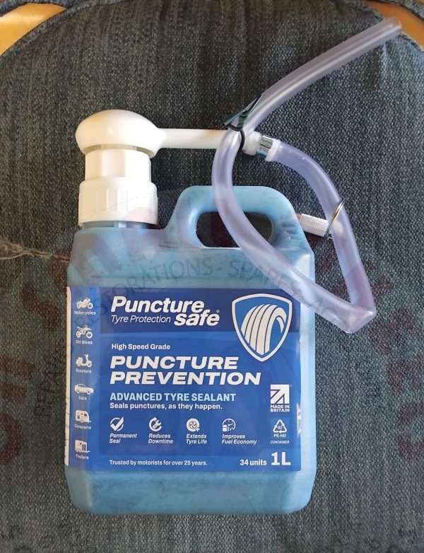 Vespa Lambretta Motorcycle PunctureSafe Puncture Prevention Fluid