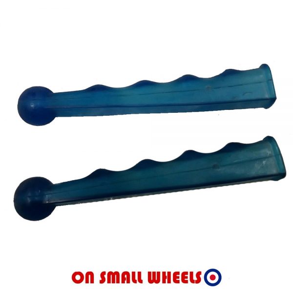 Blue Superflex Handle Bar Brake & Clutch Lever Covers