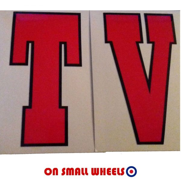 Lambretta TV decal