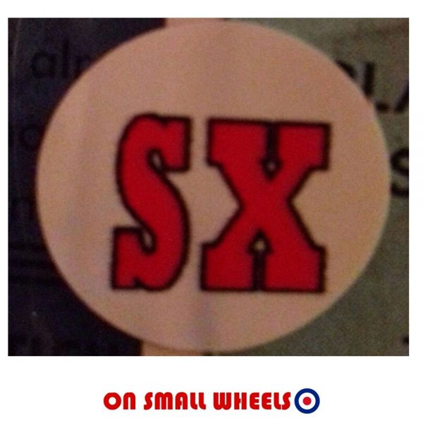 SX Lambretta Sticker