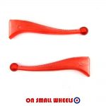 Vespa Handle Bar Brake & Clutch Star Lever Covers Red