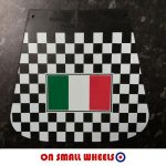 Italian flag mudflap