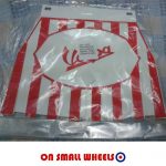 vespa red mudflap