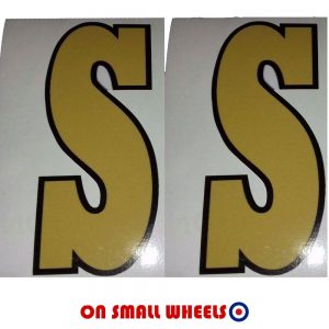 Vespa SS Gold Decal