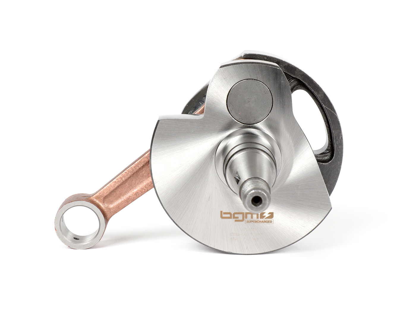 Vespa PX125, PX150 Crankshaft -BGM Pro Touring (rotary valve) 57mm stroke, 105mm conrod