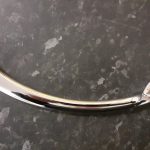 Chrome Kickstart for Small Frame Vespa