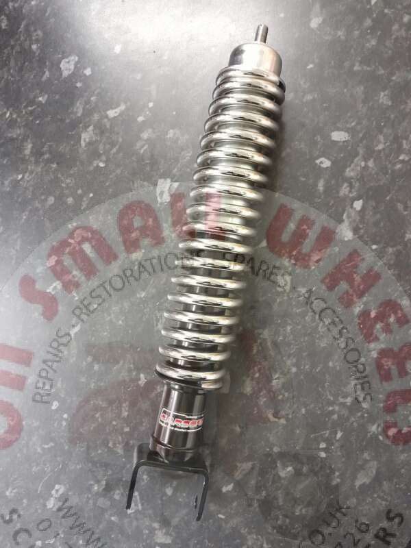 Carbone Shock with chrome spring