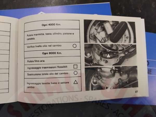 Vespa T5 Hand Book - Image 4
