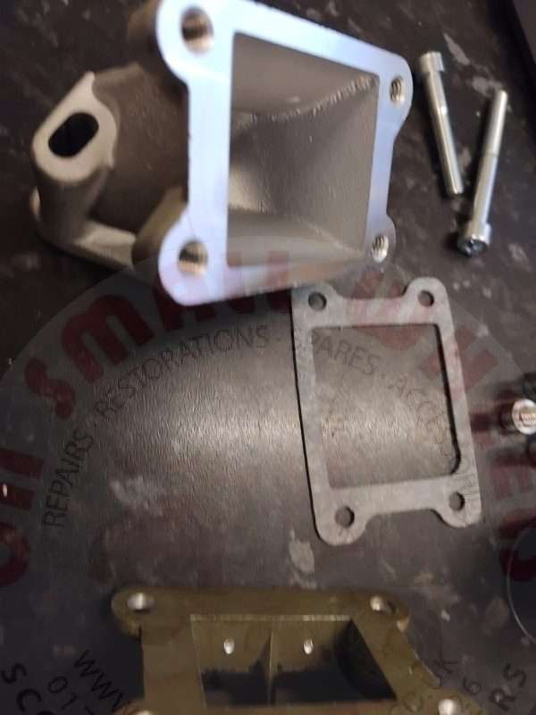 VMC PowerFlow Reed Valve Intake For V range 2 stud 24mm carburetors - Image 2